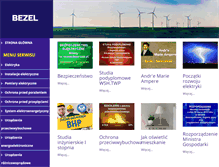 Tablet Screenshot of bezel.com.pl