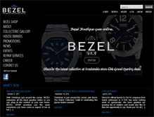Tablet Screenshot of bezel.com.sg